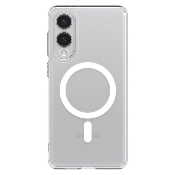 Etui z MagSafe do Samsung Galaxy S25 Edge, Ultra Hybrid, Biały, White, Spigen
