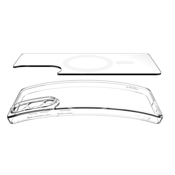 Etui z MagSafe do Samsung Galaxy S25 Edge, Ultra Hybrid, Biały, White, Spigen