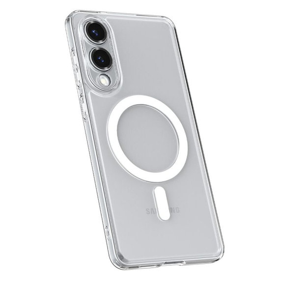 Etui z MagSafe do Samsung Galaxy S25 Edge, Ultra Hybrid, Biały, White, Spigen