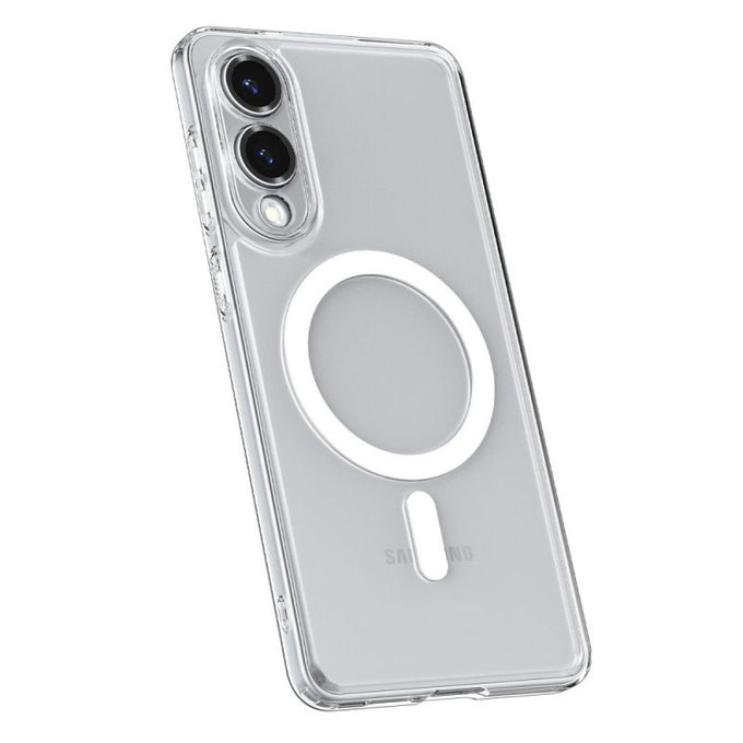 Etui z MagSafe do Samsung Galaxy S25 Edge, Ultra Hybrid, Biały, White, Spigen