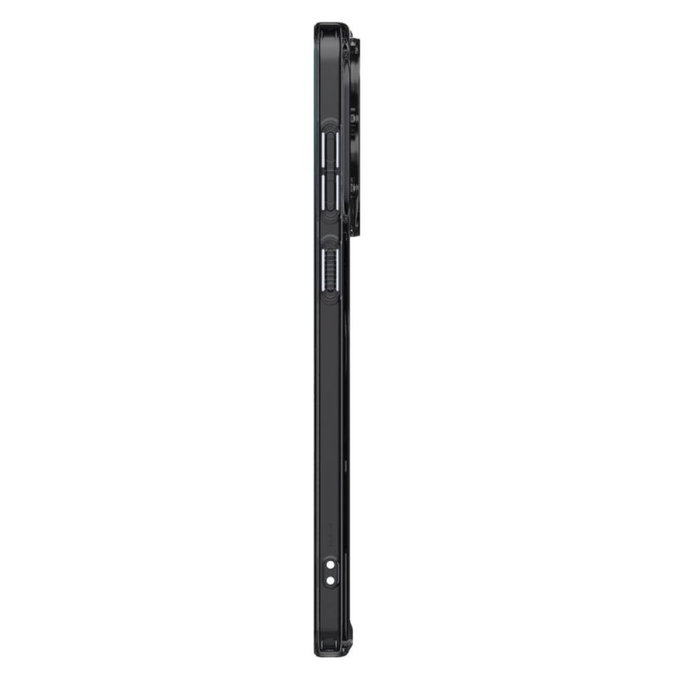 Etui z MagSafe do Samsung Galaxy S25 Edge, Ultra Hybrid, Frost Black, Spigen
