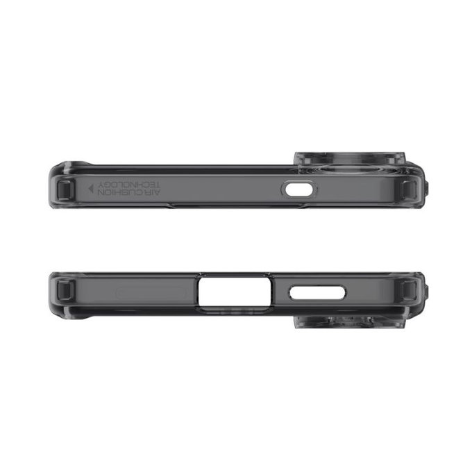 Etui z MagSafe do Samsung Galaxy S25 Edge, Ultra Hybrid, Frost Black, Spigen