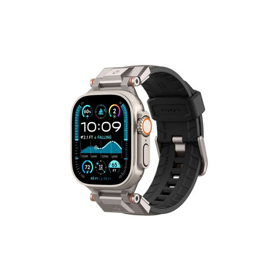 Pasek Durapro Armor do Apple Watch (42, 44, 45, 49mm), Szary, Gray, Spigen