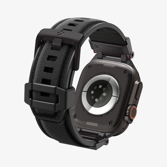 Pasek Durapro Armor do Apple Watch (42, 44, 45, 49mm), Black Edition, Spigen
