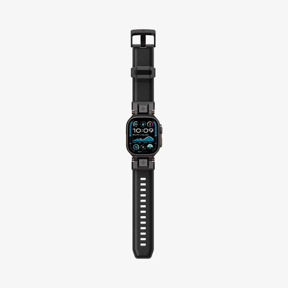 Pasek Durapro Armor do Apple Watch (42, 44, 45, 49mm), Black Edition, Spigen
