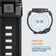 Pasek Durapro Armor do Apple Watch (42, 44, 45, 49mm), Black Edition, Spigen