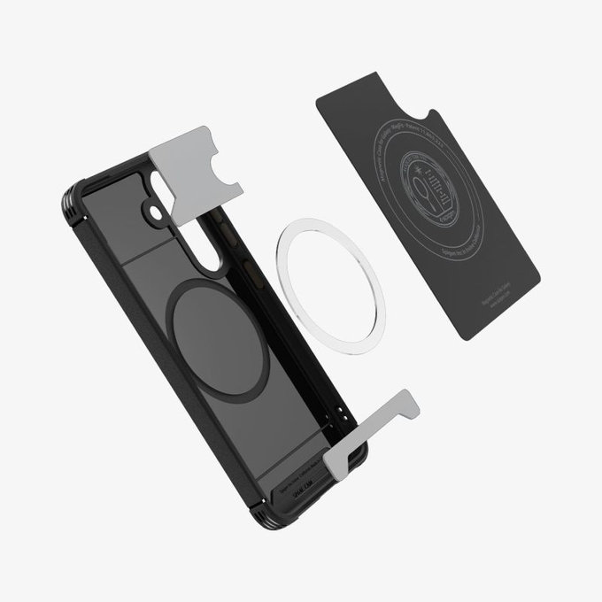 Etui Core Armor z MagSafe do Samsung Galaxy S25, Matte Black, Spigen