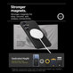 Etui Core Armor z MagSafe do Samsung Galaxy S25, Matte Black, Spigen