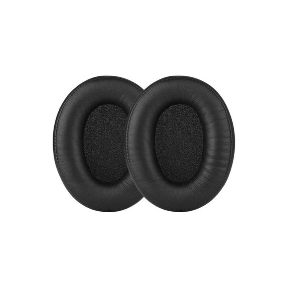 Zapasowe nauszniki do HyperX Cloud Alpha, pianka memory i skóra PU, Czarny, Black, 1 para