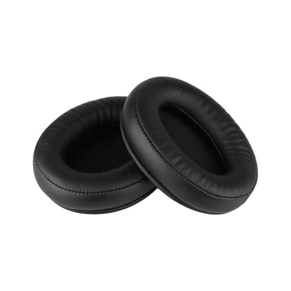 Zapasowe nauszniki do HyperX Cloud Alpha, pianka memory i skóra PU, Czarny, Black, 1 para