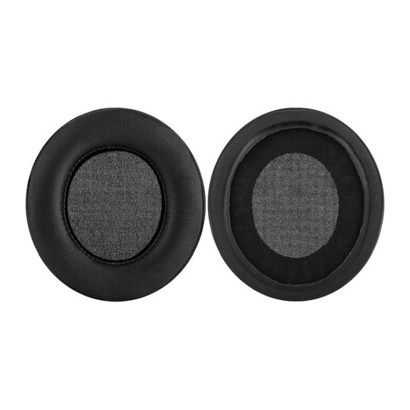 Zapasowe nauszniki do Razer Nari, Kraken, pianka memory i skóra PU, Czarny, Black, 1 para