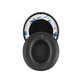 Zapasowe nauszniki do Beats Solo Pro, Wireless, pianka memory + skóra PU, Czarny, Black, 1 para