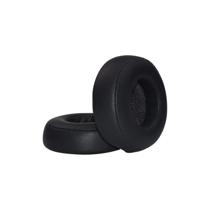 Zapasowe nauszniki do Beats Pro, pianka memory + skóra PU, Czarny, Black, 1 para