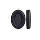 Zapasowe nauszniki do Sony WH-1000XM3, pianka memory + skóra PU, Czarny, Black, 1 para