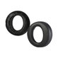Zapasowe nauszniki do Sony Playstation Platinum, pianka memory i skóra PU, Czarny, Black, 1 para