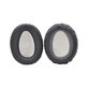 Zapasowe nauszniki do Sony WH-CH710N, pianka memory i skóra PU, Czarny, Black, 1 para
