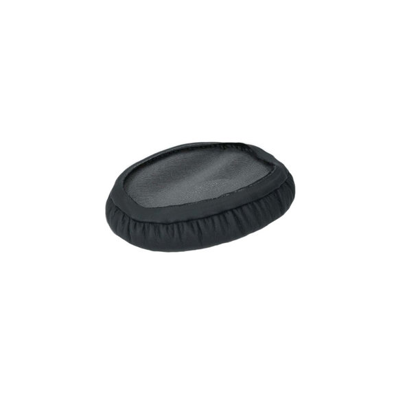 Zapasowe nauszniki do Sony WH-CH710N, pianka memory i skóra PU, Czarny, Black, 1 para