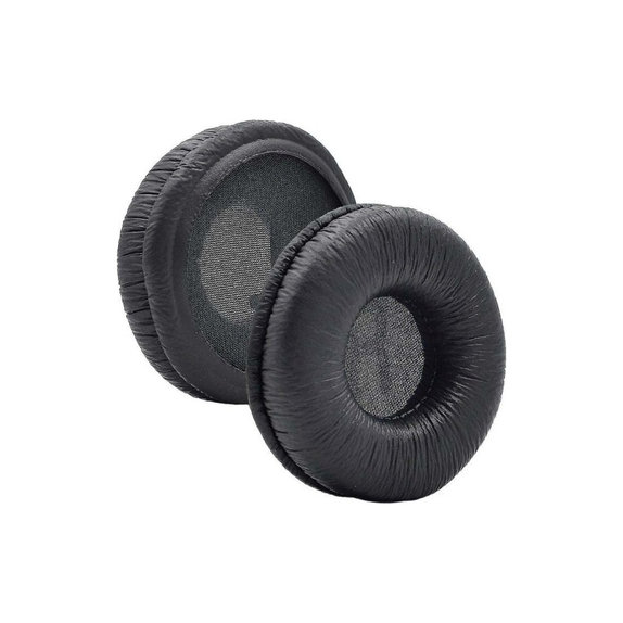 Zapasowe nauszniki do JBL Tune 450, pianka memory i skóra PU, Czarny, Black, 1 para