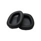Zapasowe nauszniki do Logitech G433, pianka memory i skóra PU, Czarny, Black, 1 para
