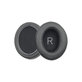 Zapasowe nauszniki do Sennheiser Momentum 3.0, pianka memory i skóra PU, Czarny, Black, 1 para