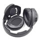 Zapasowe nauszniki do Sennheiser HDR175, RS175, pianka memory i skóra PU, Czarny, Black, 1 para