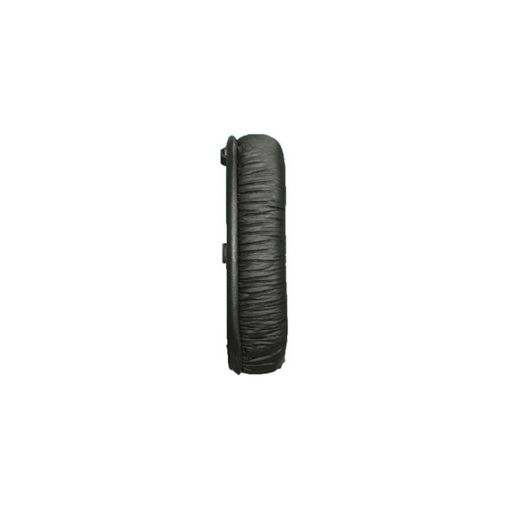 Zapasowe nauszniki do Sennheiser HDR175, RS175, pianka memory i skóra PU, Czarny, Black, 1 para