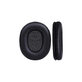 Zapasowe nauszniki do Audio-Technica ATH-M50X, skóra PU, Czarny, Black, 1 para