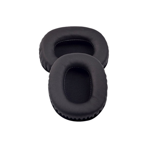 Zapasowe nauszniki do Marshall Monitor, pianka memory i skóra PU, Czarny, Black, 1 para