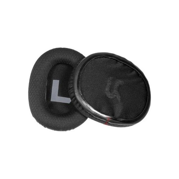 Zapasowe nauszniki do AKG K361, K371, pianka memory i skóra PU, Czarny, Black, 1 para
