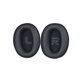 Zapasowe nauszniki do Edifier W800BT, pianka memory i skóra PU, Czarny, Black, 1 para