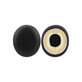 Zapasowe nauszniki do Jabra Evolve2 65UC, Elite 45H, pianka memory i skóra PU, Czarny, Black, 1 para