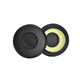 Zapasowe nauszniki do Jabra Evolve 20, 30, 40, skóra PU, Czarny, Black, 1 para