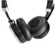 Zapasowe nauszniki do Jabra Evolve 20, 30, 40, skóra PU, Czarny, Black, 1 para