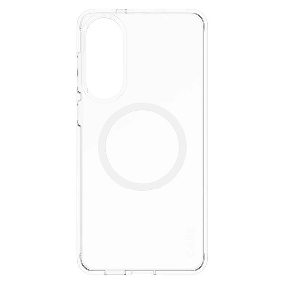 Etui Urban Combat z białym QI do Samsung Galaxy S25 Edge, Przezroczyste, PanzerGlass