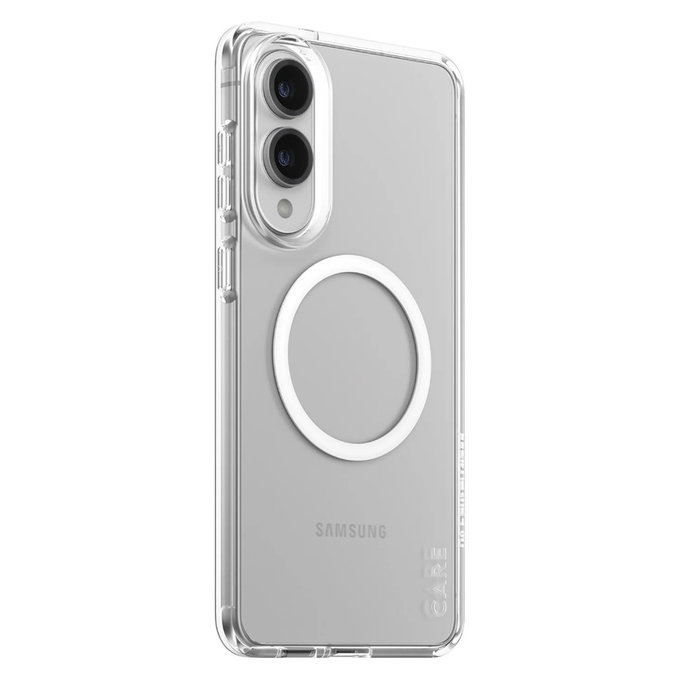 Etui Urban Combat z białym QI do Samsung Galaxy S25 Edge, Przezroczyste, PanzerGlass