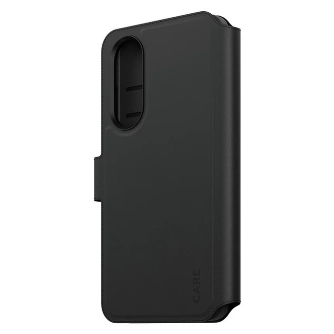 Etui Wallet Tango Two-In-One z QI do Samsung Galaxy S25 Edge, Czarne, PanzerGlass
