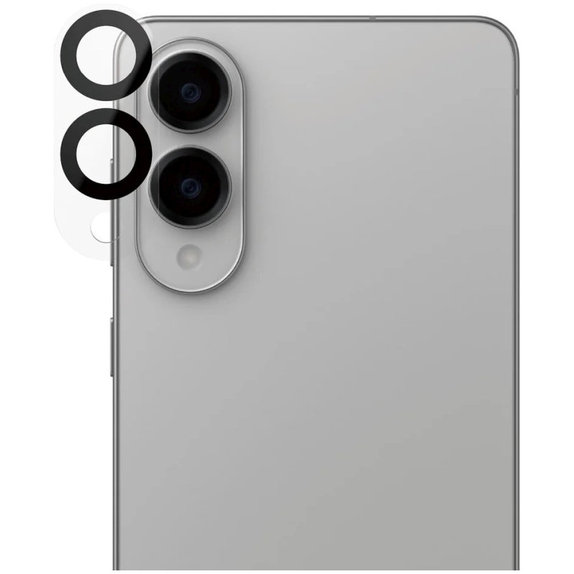 Osłona obiektywu aparatu PicturePerfect do Samsung S25 Edge, Czarne, PanzerGlass
