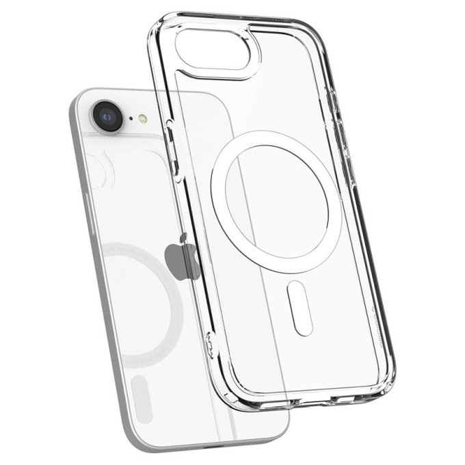 Etui z MagSafe do iPhone 16e, Ultra Hybrid, Biały, White, Spigen