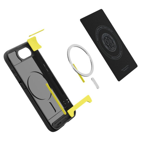 Etui do Samsung S24, Rugged Armor, Matte Black, Spigen