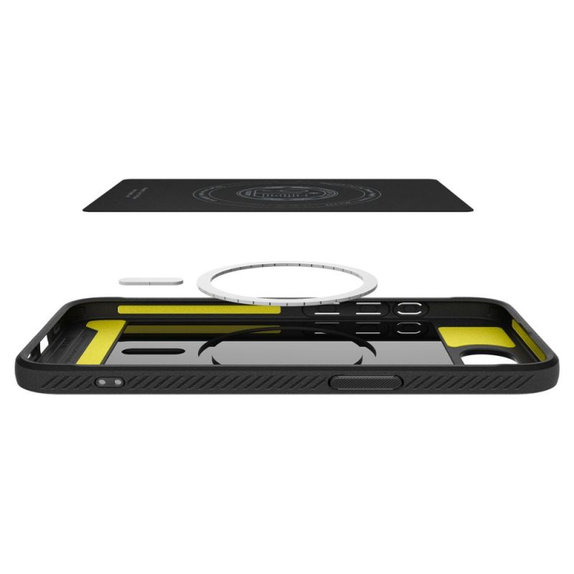 Etui do Samsung S24, Rugged Armor, Matte Black, Spigen
