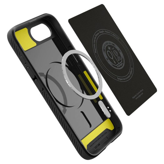 Etui do Samsung S24, Rugged Armor, Matte Black, Spigen