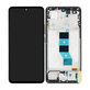 Wyświetlacz do Xiaomi Redmi Note 14 5G 24094RAD4G, Ekran dotykowy z ramką, Midnight Black, 56002000O1700, Genuine Service Pack