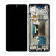 Wyświetlacz do Motorola Edge 60 Fusion, Ekran dotykowy z ramką, Amazonite, 5D68C29879, Genuine Service Pack