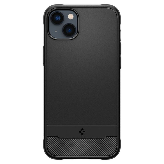 Etui z MagSafe do iPhone 16e, Rugged Armor, Matte Black, Spigen