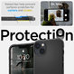 Etui z MagSafe do iPhone 16e, Rugged Armor, Matte Black, Spigen
