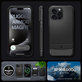 Etui z MagSafe do iPhone 15 Pro Max, Rugged Armor, Matte Black, Spigen