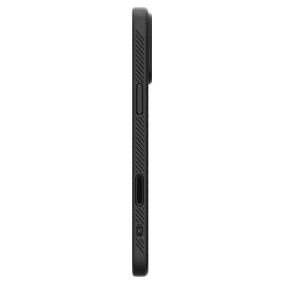 Etui do iPhone 16 Pro, Liquid Air "T" z MagSafe, Matte Black, Spigen