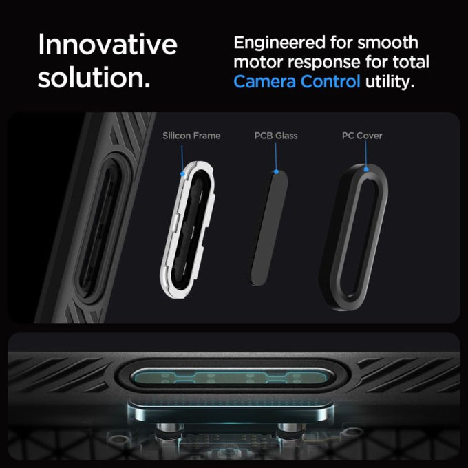 Etui do iPhone 16 Pro, Liquid Air "T" z MagSafe, Matte Black, Spigen