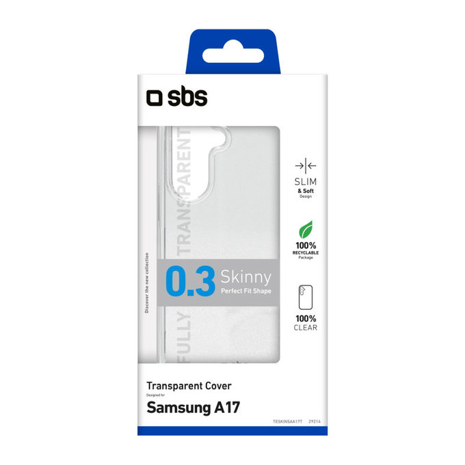 Etui do Samsung A17 5G, Skinny, Przezroczysty, Transparent, SBS