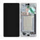 Wyświetlacz OLED do Samsung Galaxy S25 Ultra, Ekran dotykowy z ramką, Titanium Silverblue